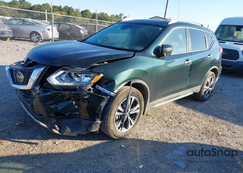 2019 Nissan Rogue Sv z USA, uszkodzony, nr VIN 5N1AT2MV5KC798442